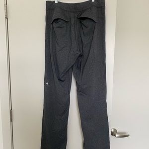 Lululemon Kung Fu Pant Luon Heathered Dark Gray